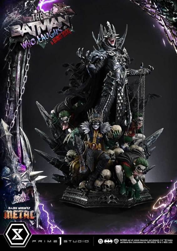 Prime 1 Studio Museum Masterline Dark Nights Death Metal The Batman Who Laughs and Robin King 1/3 Scale Statue MMDCMT-15 MMDCMT-15DX MMDCMT-15DXS
