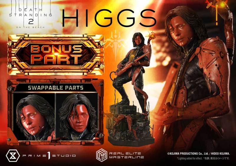 Prime 1 Studio Real Elite Masterline DEATH STRANDING 2 ON THE BEACH Higgs 1/3 Scale Statue REMDS2-02 REMDS2-02DX REMDS2-02DXS