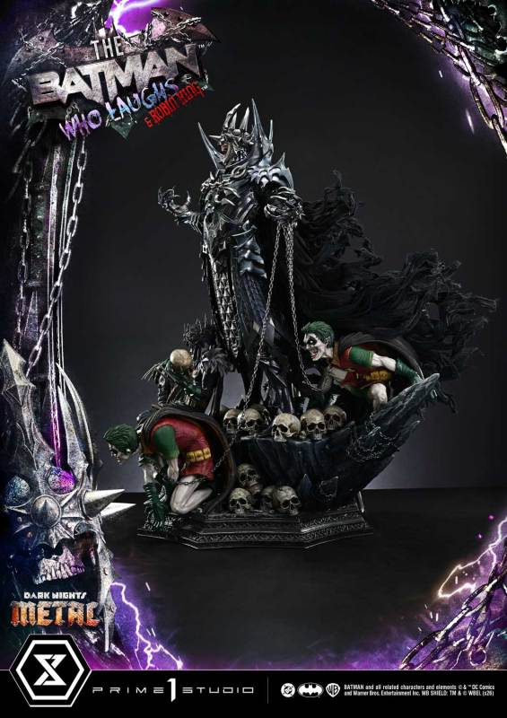 Prime 1 Studio Museum Masterline Dark Nights Death Metal The Batman Who Laughs and Robin King 1/3 Scale Statue MMDCMT-15 MMDCMT-15DX MMDCMT-15DXS