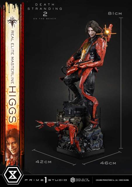 Prime 1 Studio Real Elite Masterline DEATH STRANDING 2 ON THE BEACH Higgs 1/3 Scale Statue REMDS2-02 REMDS2-02DX REMDS2-02DXS