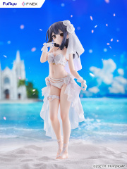 FURYU Movie Fate Kaleid Liner Prisma Illya Licht The Nameless Girl Miyu Edelfelt Wedding Swimsuit Ver. 1/7 Figure