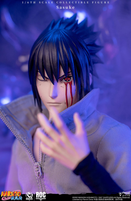 ROCKETTOYS Naruto Shippuden Sasuke Uchiha 1/6 Scale Action Figure ROC-017 ROC-018