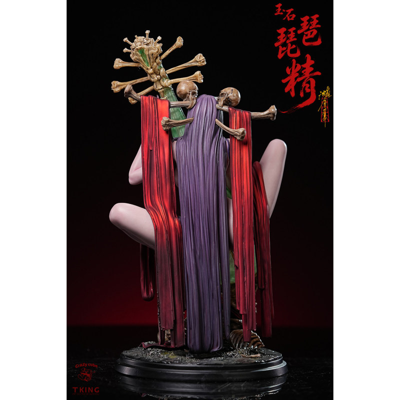 Crazy Cube × TKing Toys Jade Pipa Demon 1/6 Scale Statue