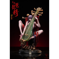 Crazy Cube × TKing Toys Jade Pipa Demon 1/6 Scale Statue