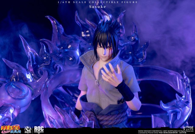ROCKETTOYS Naruto Shippuden Sasuke Uchiha 1/6 Scale Action Figure ROC-017 ROC-018