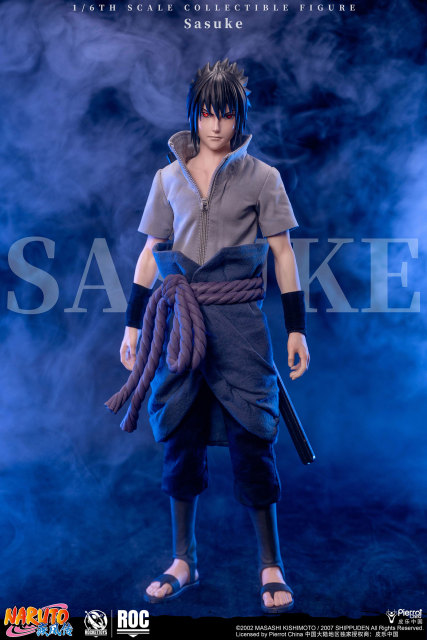 ROCKETTOYS Naruto Shippuden Sasuke Uchiha 1/6 Scale Action Figure ROC-017 ROC-018