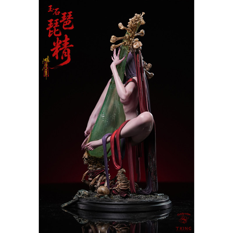 Crazy Cube × TKing Toys Jade Pipa Demon 1/6 Scale Statue