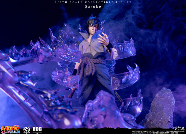 ROCKETTOYS Naruto Shippuden Sasuke Uchiha 1/6 Scale Action Figure ROC-017 ROC-018