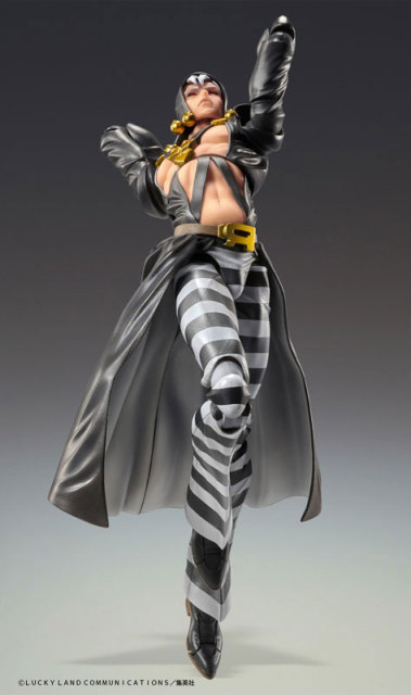 Medicos Entertainment Super Action Statue JoJo's Bizarre Adventure Part V Risotto Nero (Reissue)