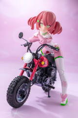 Kotobukiya Megami Device PUNI MOFU Racing Mao with Honda Z50J-1 Monkey Plastic Model