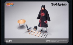UNiQUE ART Naruto Shippuden Uchiha Itachi 1/12 Scale Licensed Collectible Action Figure
