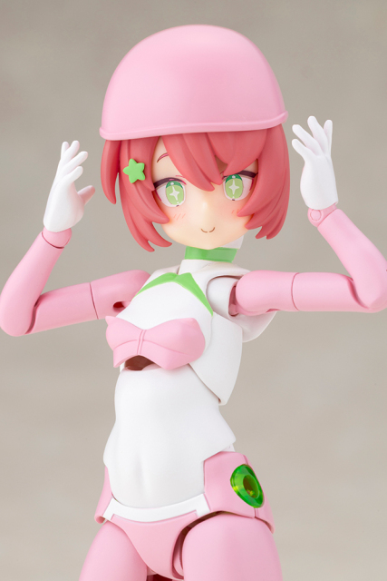 Kotobukiya Megami Device PUNI MOFU Racing Mao with Honda Z50J-1 Monkey Plastic Model