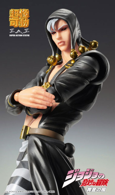 Medicos Entertainment Super Action Statue JoJo's Bizarre Adventure Part V Risotto Nero (Reissue)