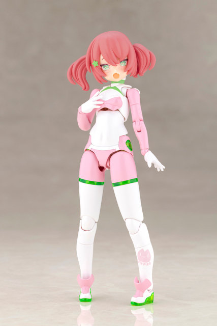 Kotobukiya Megami Device PUNI MOFU Racing Mao with Honda Z50J-1 Monkey Plastic Model