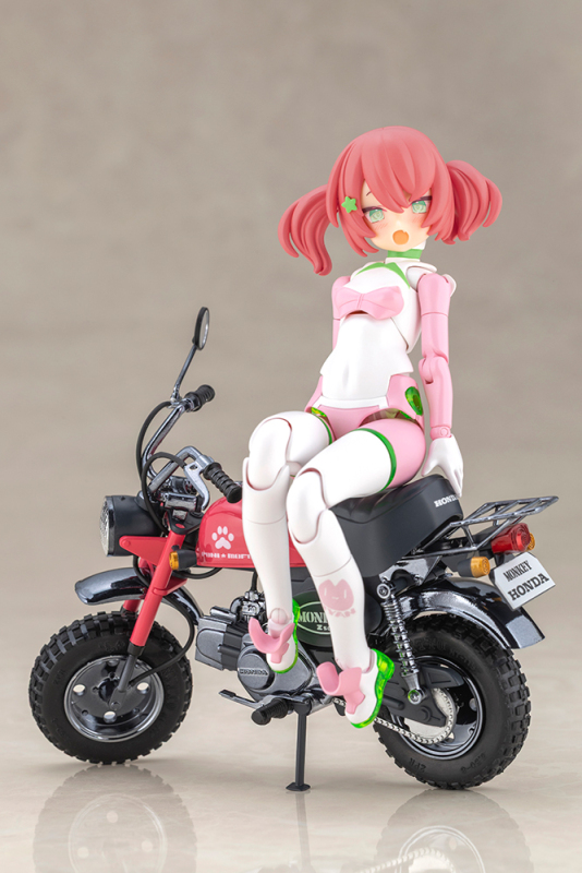 Kotobukiya Megami Device PUNI MOFU Racing Mao with Honda Z50J-1 Monkey Plastic Model