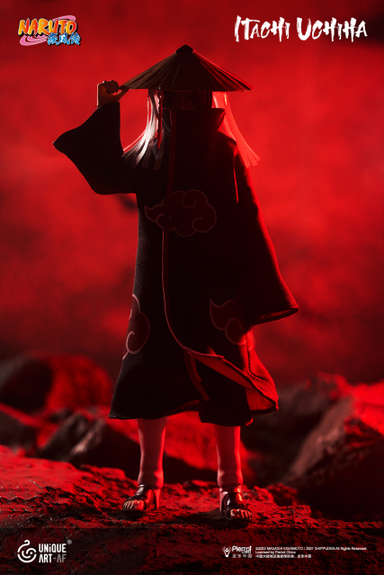UNiQUE ART Naruto Shippuden Uchiha Itachi 1/12 Scale Licensed Collectible Action Figure