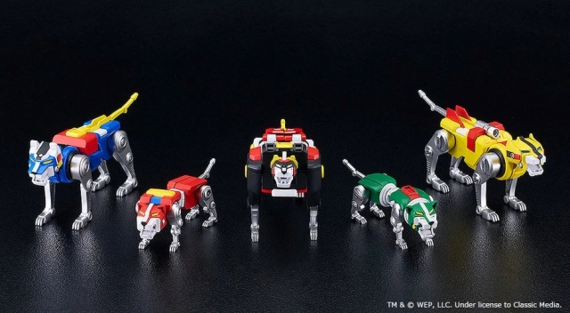 Good Smile Company GSC MODEROID Beast King GoLion Voltron Plastic Model (Reissue)