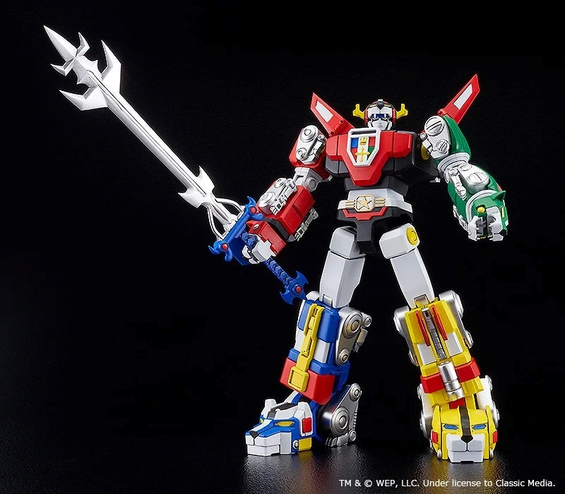 Good Smile Company GSC MODEROID Beast King GoLion Voltron Plastic Model (Reissue)