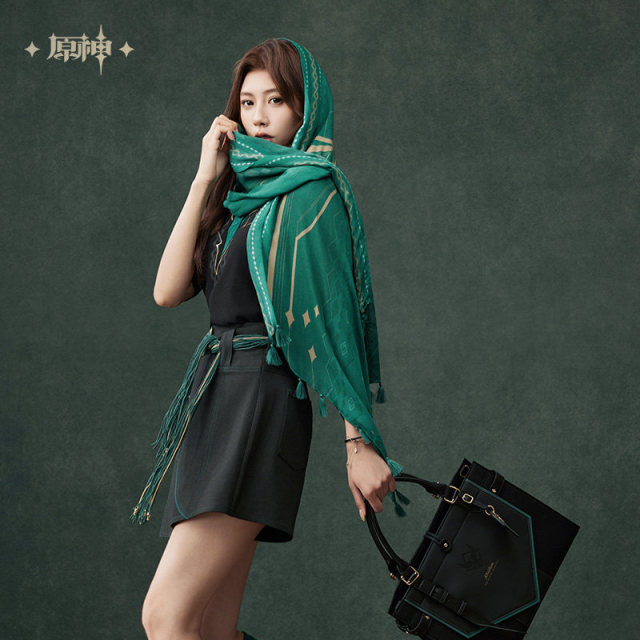 miHoYo Genshin Impact Alhaitham Impression Series Spring Summer Shawl Scarf