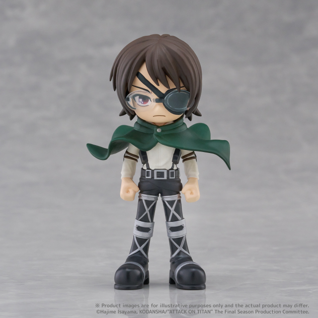 Bushiroad Creative Attack on Titan The Final Season PalVerse Series Trading Figure Blind Box Set of 6