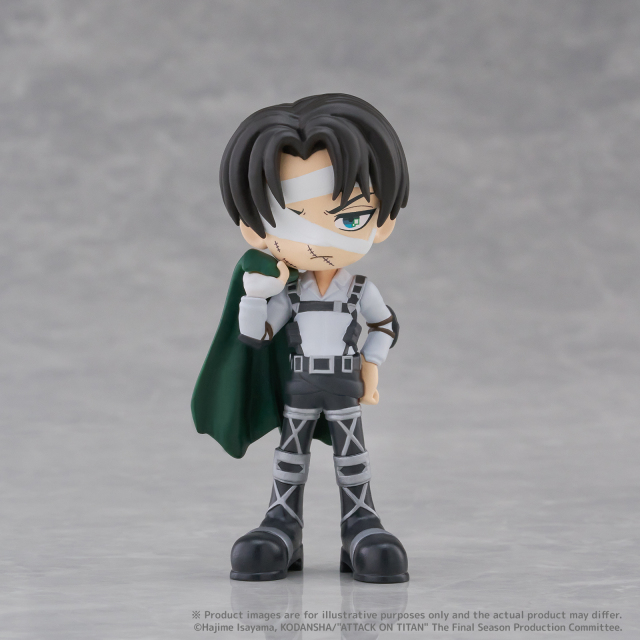 Bushiroad Creative Attack on Titan The Final Season PalVerse Series Trading Figure Blind Box Set of 6