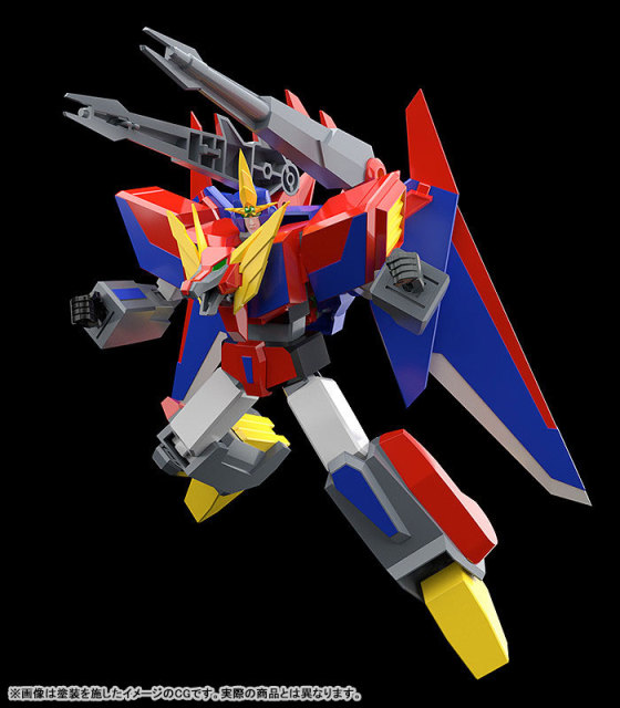 Good Smile Company GSC MODEROID Genki Bakuhatsu Ganbaruger Gekiryuger Plastic Model