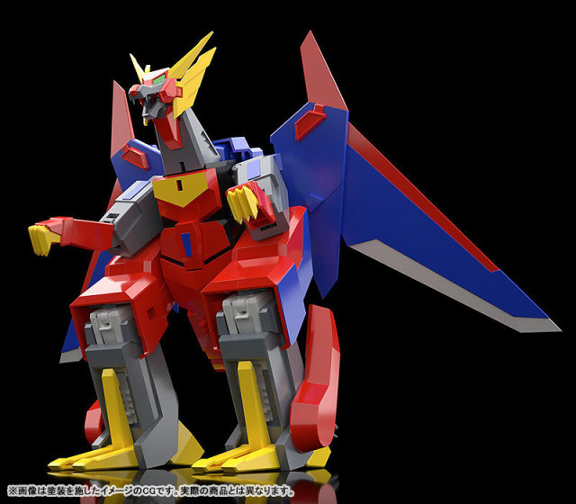 Good Smile Company GSC MODEROID Genki Bakuhatsu Ganbaruger Gekiryuger Plastic Model
