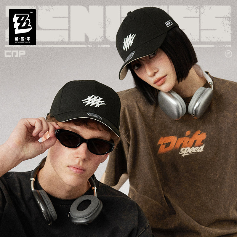 miHoYo Zenless Zone Zero San Z STUDIO 2026SS Embroidered Baseball Cap