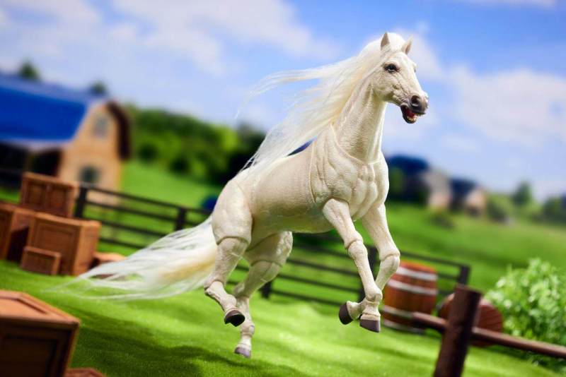 Otherwhere GALACTIC Nightstride x Daybreak 1/12 Scale Poseable Horse Model