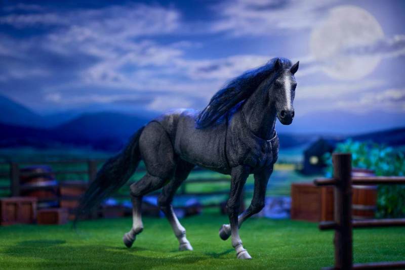 Otherwhere GALACTIC Nightstride x Daybreak 1/12 Scale Poseable Horse Model