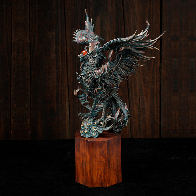 Manas Studio Takayuki Takeya Seal of the Four Gods Suzaku Statue