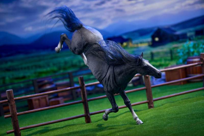 Otherwhere GALACTIC Nightstride x Daybreak 1/12 Scale Poseable Horse Model