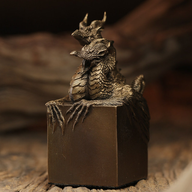 Manas Studio Fan Zai The Sealed Two Headed Dragon Weird Sealing Series Statue