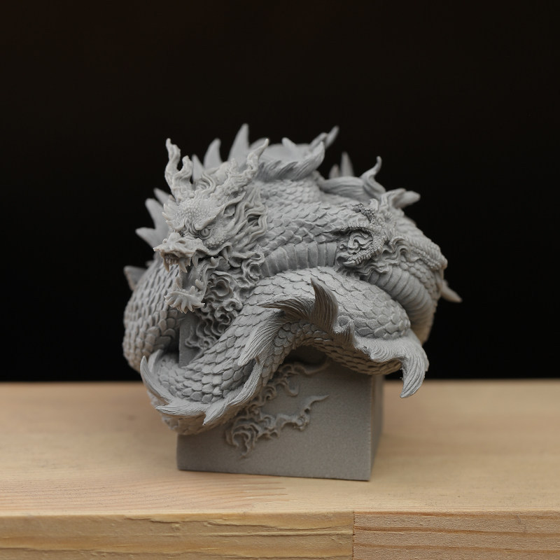 Manas Studio Fan Zai Winding Dragon Seal Weird Sealing Series Statue
