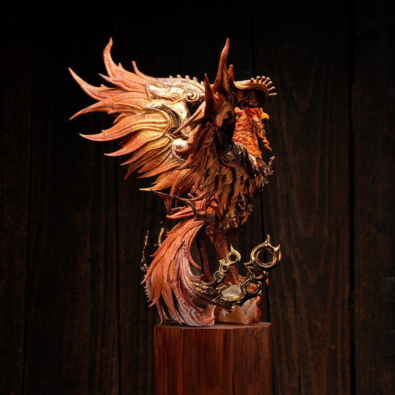 Manas Studio Takayuki Takeya Seal of the Four Gods Suzaku Statue