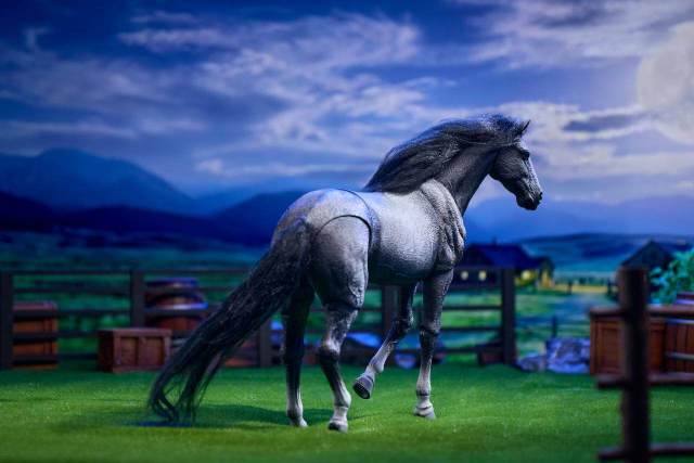 Otherwhere GALACTIC Nightstride x Daybreak 1/12 Scale Poseable Horse Model