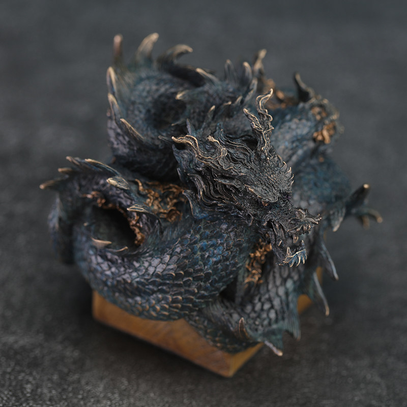 Manas Studio Fan Zai Winding Dragon Seal Weird Sealing Series Statue