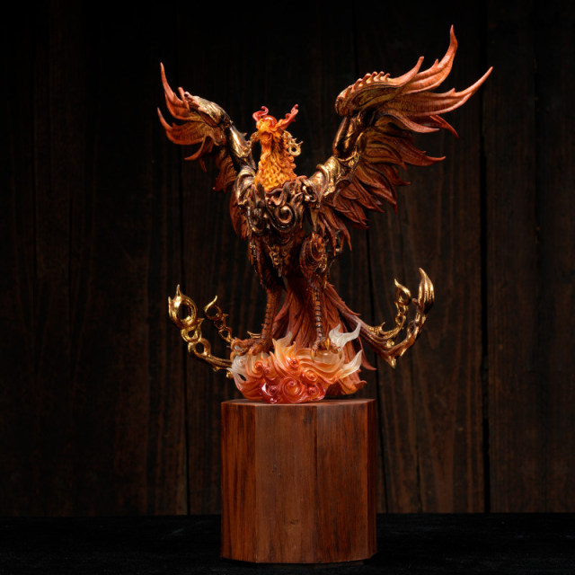 Manas Studio Takayuki Takeya Seal of the Four Gods Suzaku Statue