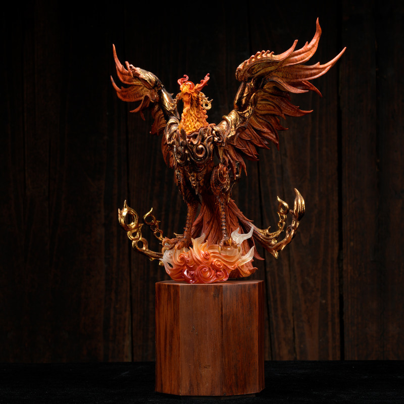 Manas Studio Takayuki Takeya Seal of the Four Gods Suzaku Statue