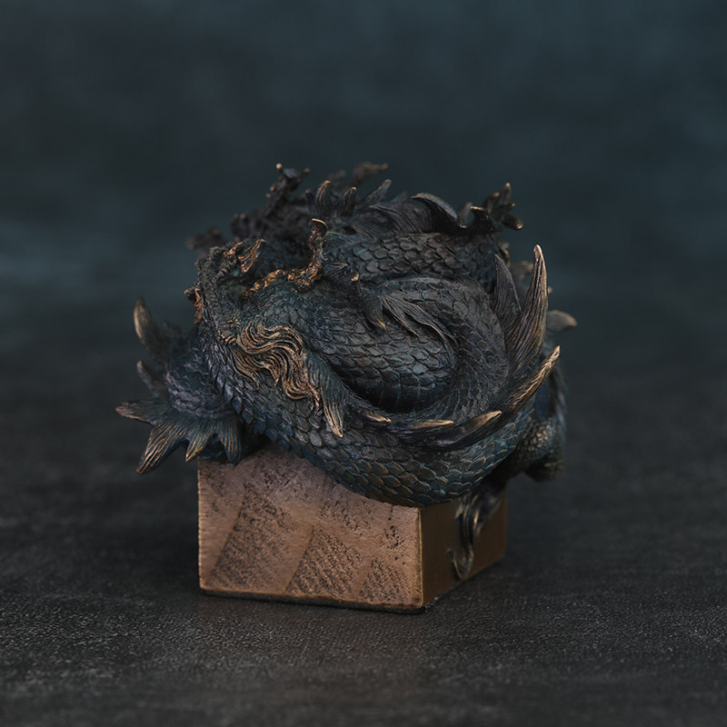 Manas Studio Fan Zai Winding Dragon Seal Weird Sealing Series Statue