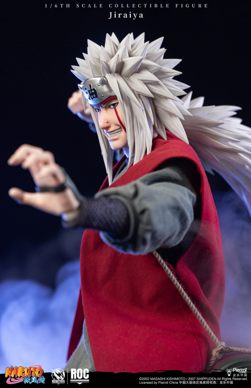 ROCKETTOYS Naruto Shippuden Jiraiya 1/6 Scale Action Figure ROC-019 ROC-020