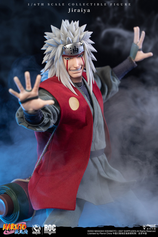ROCKETTOYS Naruto Shippuden Jiraiya 1/6 Scale Action Figure ROC-019 ROC-020