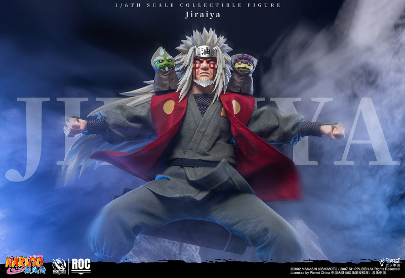 ROCKETTOYS Naruto Shippuden Jiraiya 1/6 Scale Action Figure ROC-019 ROC-020