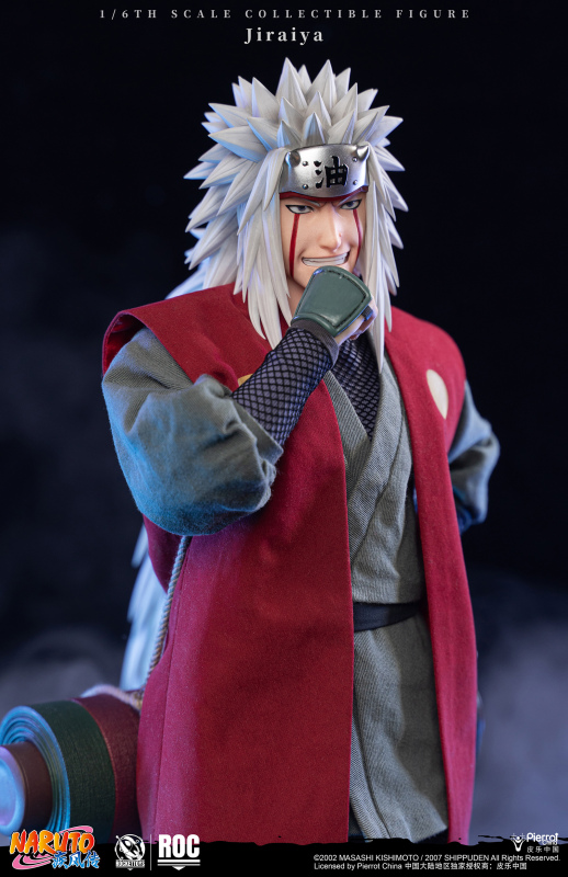 ROCKETTOYS Naruto Shippuden Jiraiya 1/6 Scale Action Figure ROC-019 ROC-020