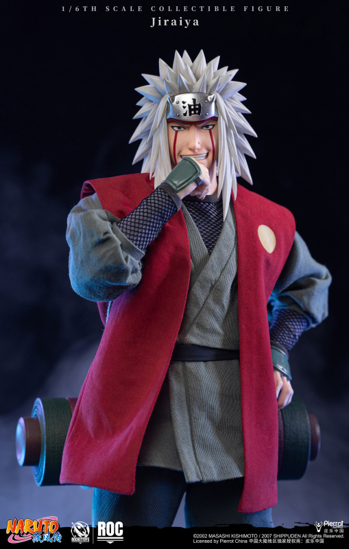 ROCKETTOYS Naruto Shippuden Jiraiya 1/6 Scale Action Figure ROC-019 ROC-020