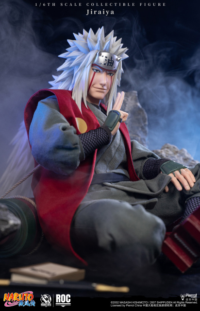 ROCKETTOYS Naruto Shippuden Jiraiya 1/6 Scale Action Figure ROC-019 ROC-020