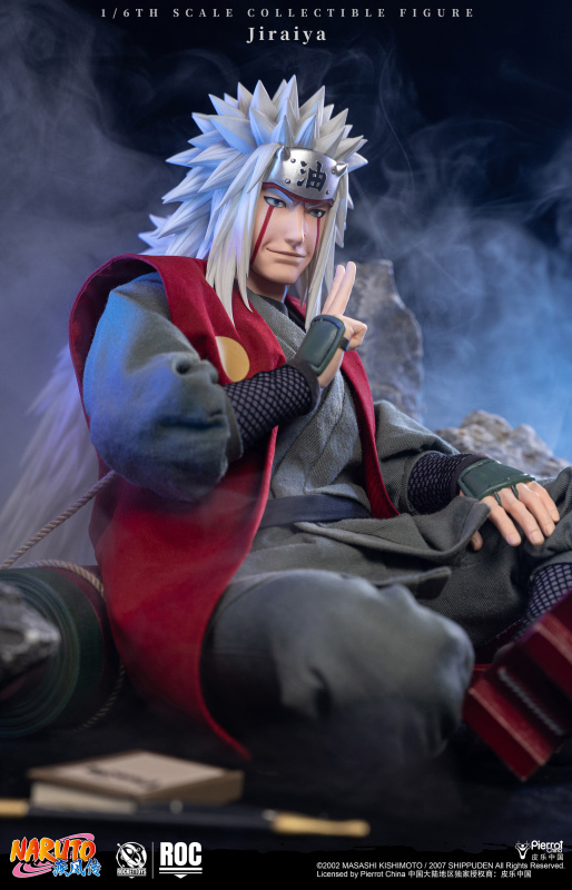 ROCKETTOYS Naruto Shippuden Jiraiya 1/6 Scale Action Figure ROC-019 ROC-020