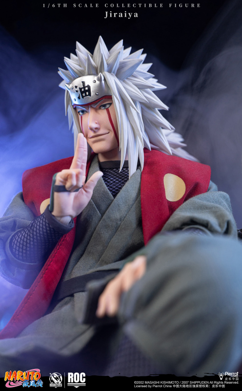 ROCKETTOYS Naruto Shippuden Jiraiya 1/6 Scale Action Figure ROC-019 ROC-020