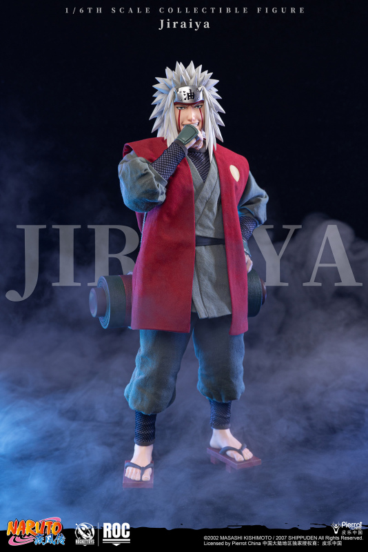 ROCKETTOYS Naruto Shippuden Jiraiya 1/6 Scale Action Figure ROC-019 ROC-020