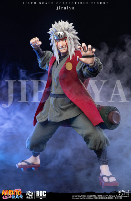 ROCKETTOYS Naruto Shippuden Jiraiya 1/6 Scale Action Figure ROC-019 ROC-020